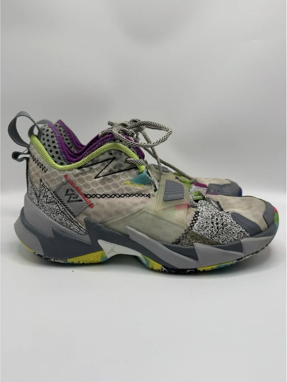 Jordan Why Not? Zer0.3 'Zer0 Noise' Russell Westbrook Basketball Shoes Men’s 7.5